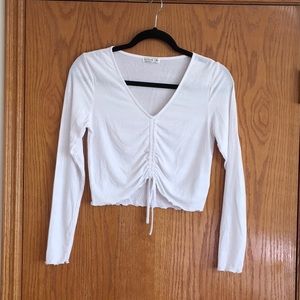 Cotton On Long Sleeve White Top